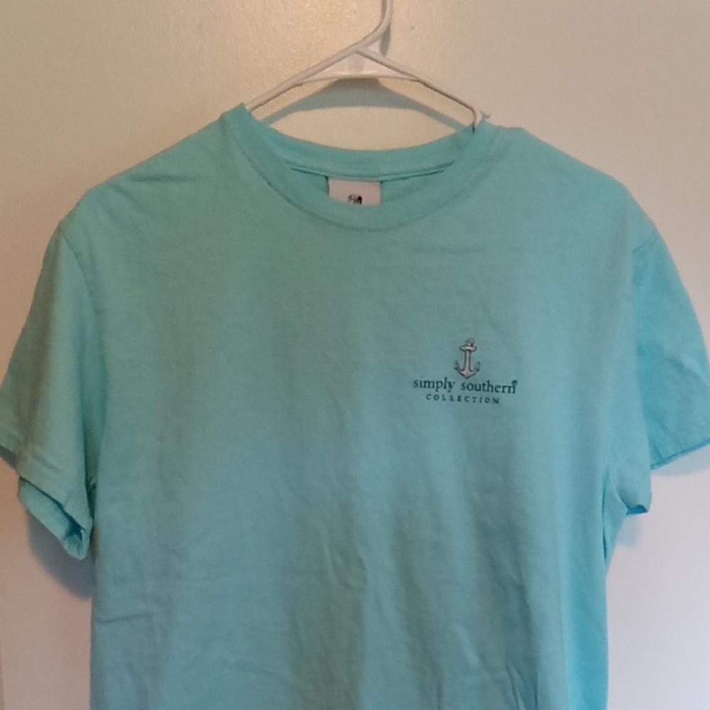 Simply Southern Light Blue Tee